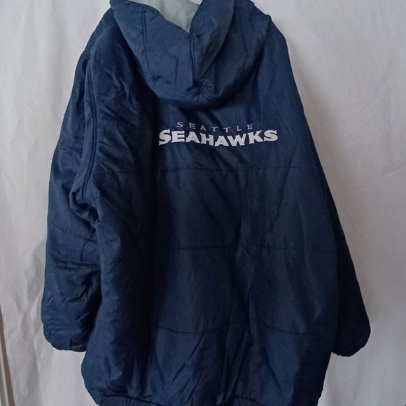 NFL Pro-Line Seattle Seahawks 6XL Winter Coat - Picture 6 of 8